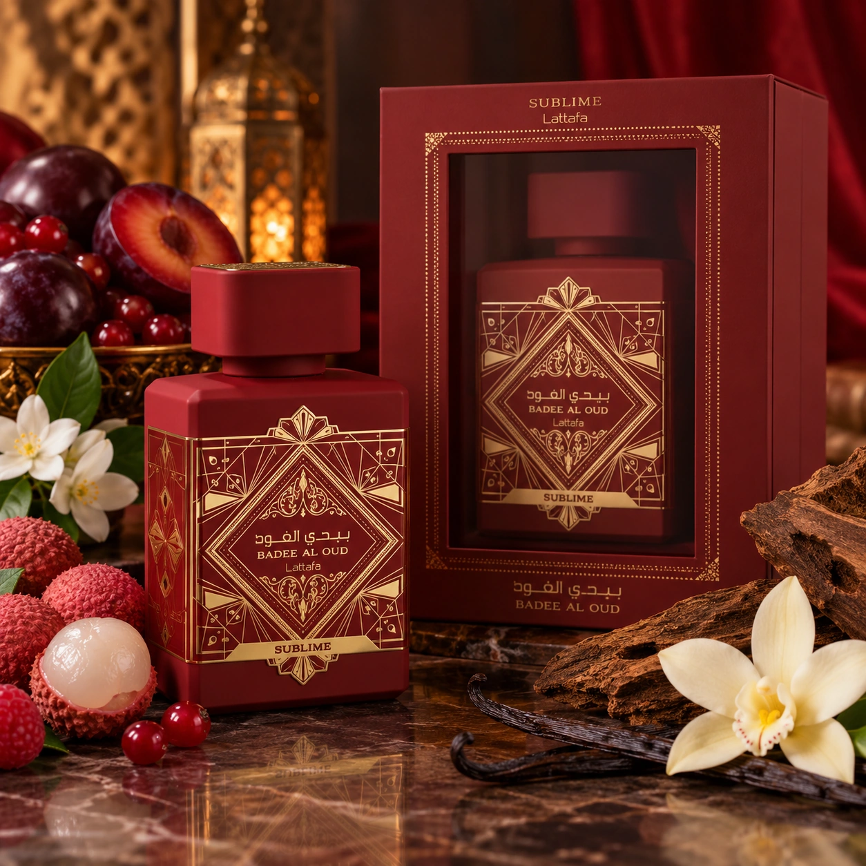 Badee Al Oud Vermelho — Lattafa