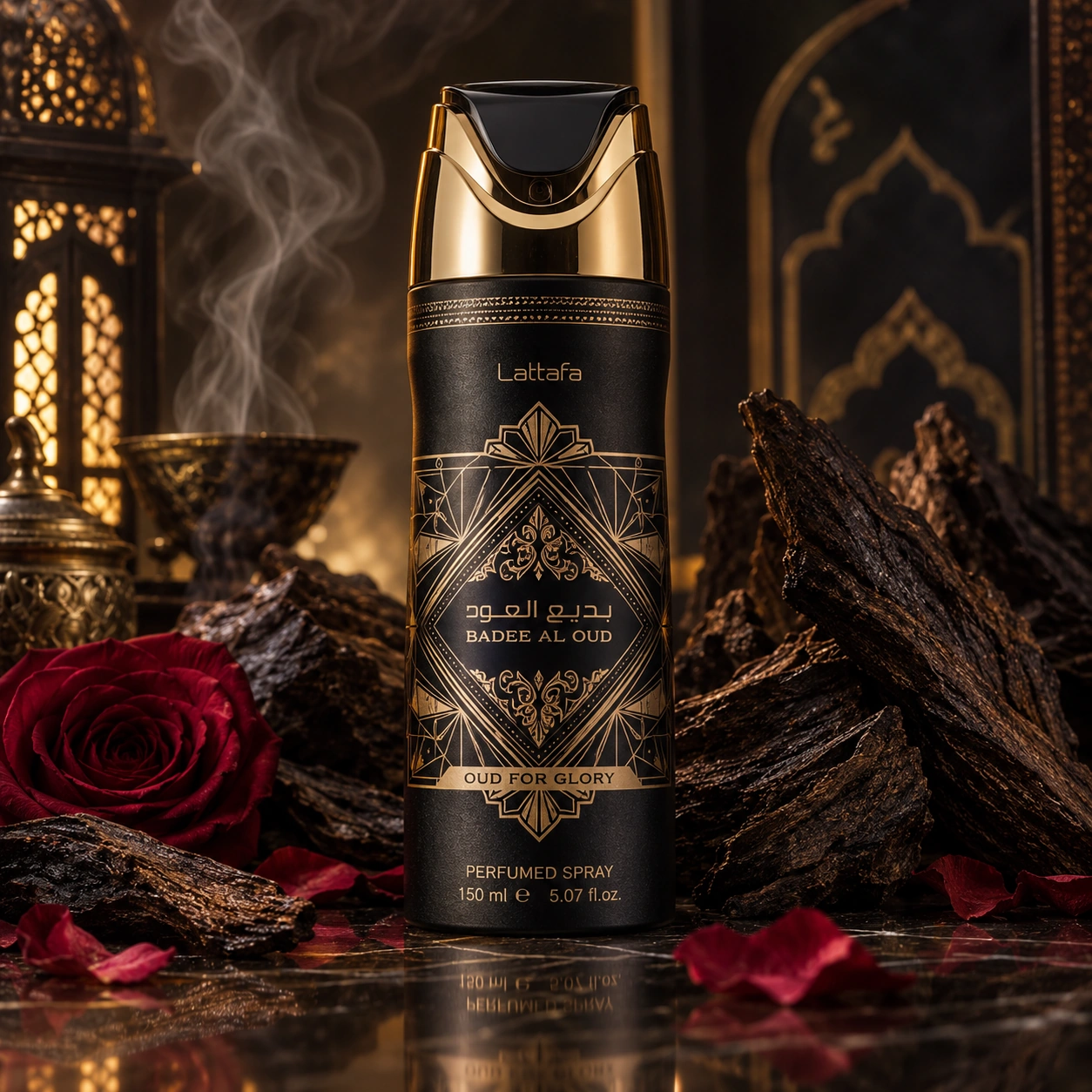 Badee Al Oud Body Spray 150 ml — Lattafa